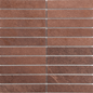Klinkermosaik Arredo Anderstone Brown Mat 3x15 cm (30x30 cm)