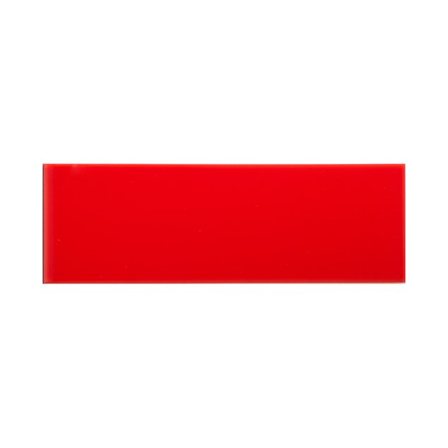 Arredo Vægflise Color Rojo Blank 10x30 cm