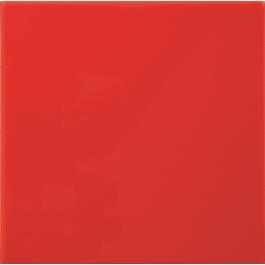 Vægflise Arredo Color Rojo Mat 10x10 cm
