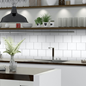 Vægflise Arredo Polar Hvid Blank 15x15 cm