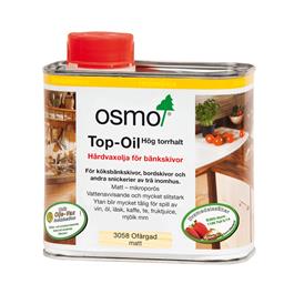 Hårdvoksolie Osmo 3058 Top-Oil til bordplader 0,5 L