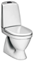 Toilet Gustavsberg Nautic 1500 C+ Hygienic Flush