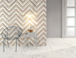 Klinker Coem Ceramiche Marmor B. Carrara Mat Hvid 30x60 cm