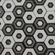 Mosaik Tenfors Hexagon Invert