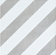 Klinker Tenfors Lines Grey 20x20 cm