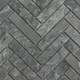 Mosaik Tenfors Marmor Fishbone Ever Grey