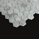 Mosaik Tenfors Marmor Hexagon Ever Grey