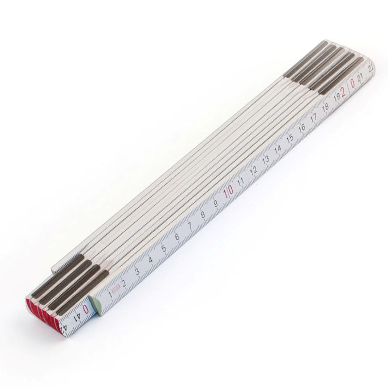 Centimeterstock vit