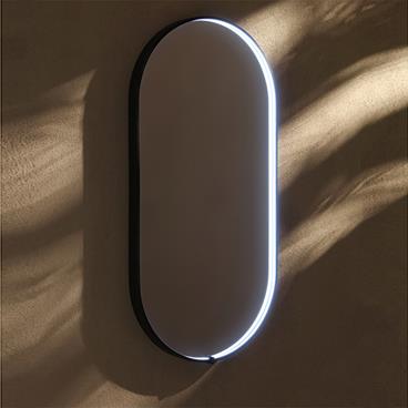 Spegel LH Frame Oval LED-belysning 450x900 mm