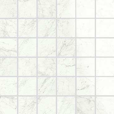 Klinker Mosaik Konradssons Marmi Vit Polerad 5x5 cm