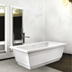 Badkar Gessi Venti 20 46715 Cristalplant 1800 mm