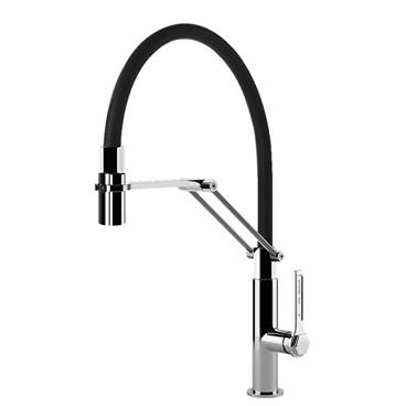 Köksblandare Gessi Officine 60055 med Utdragbar Pip