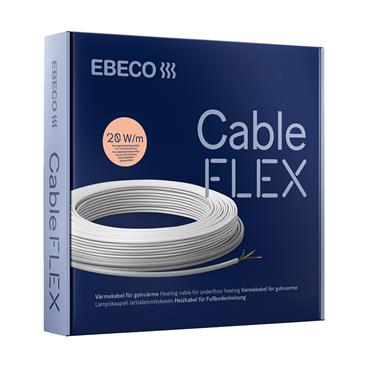 Golvvärmekabel Ebeco Cableflex 20 230 V