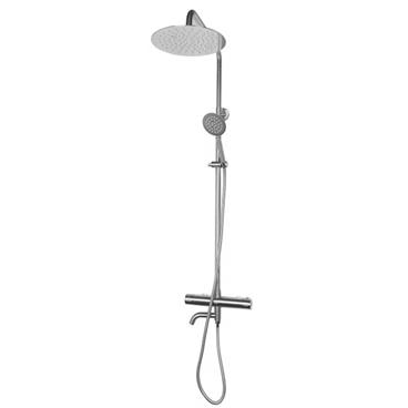 Takduschset Strand Stainless Titan TI-511WE med Badkarsblandare 160 cc