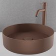 Tvättställ Scandtap Rare R Rostfritt Stål Ø375 mm Rust