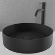 Tvättställ Scandtap Rare R Rostfritt Stål Ø375 mm Coal