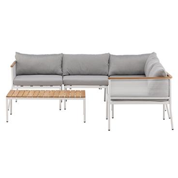 Loungegrupp Venture Home Nettan Vit/Natur