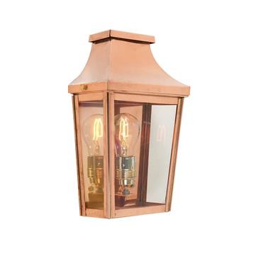 Vägglampa Norlys Chelsea 96 IP44 Koppar