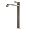 Tvättställsblandare Tapwell ARM081 med Hög Pip Borstad Nickel