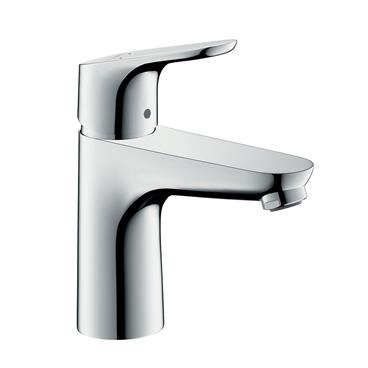 Tvättställsblandare Hansgrohe Focus 100 utan Lyftventil Krom