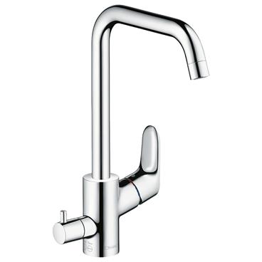 Köksblandare Hansgrohe Focus 260 med Diskmaskinsavstängning Krom
