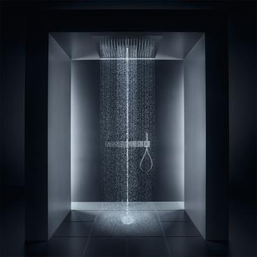 Huvuddusch Axor ShowerSolutions ShowerHeaven 970x970 3jet Rostfri
