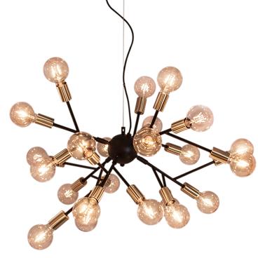 Taklampa By Rydéns Heroes Mattsvart E27