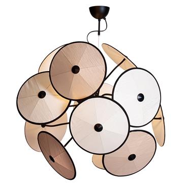 Taklampa By Rydéns Cappello Ø83,5 cm Mattsvart E14