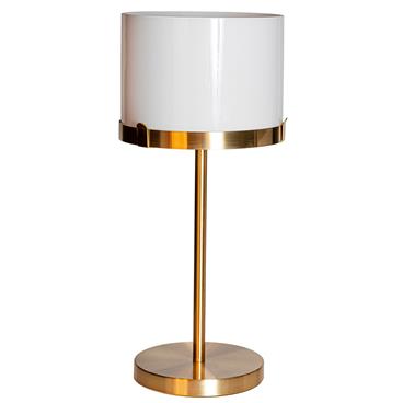 Bordslampa By Rydéns Marcel H55 cm Mässing/Vit E27