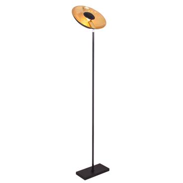 Golvlampa By Rydéns Captain Uplight H171 cm Sandsvart E27
