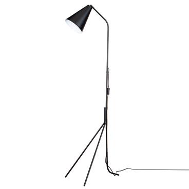 Golvlampa By Rydéns Yukon H150 cm Mattsvart E27