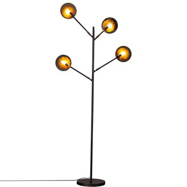 Golvlampa By Rydéns Turno H175 cm Mattsvart G9