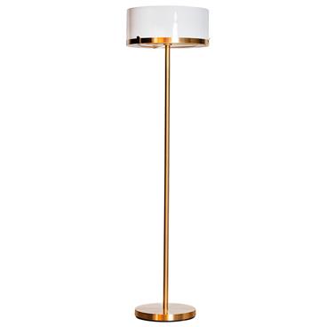 Golvlampa By Rydéns Marcel H150 cm Mässing/Vit E27