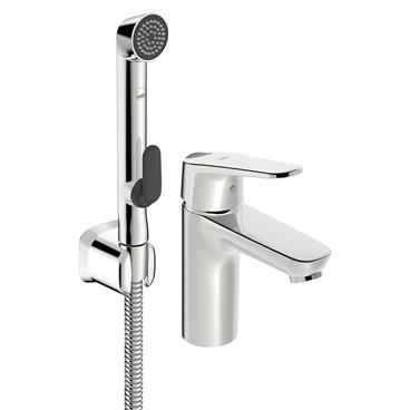 Tvättställsblandare Oras Vega XL 1801FG med Bidetta Handdusch Krom