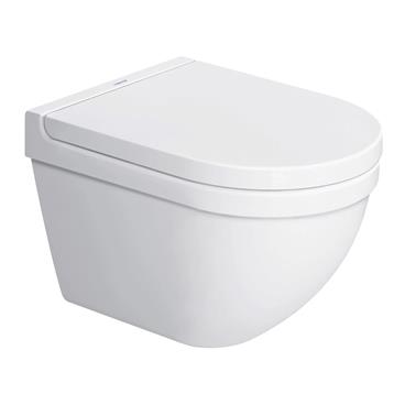 Toalettstol Duravit Starck 3 Compact 222709 Mjukstängande Hårdsits
