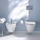 Toalettstol Duravit Starck 3 Compact 222709 Mjukstängande Hårdsits