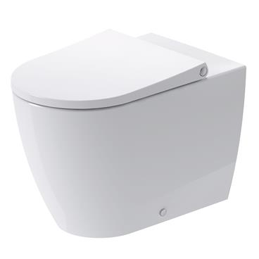Toalettstol Duravit Bento Starck Box D4600 med Mjukstängande Hårdsits