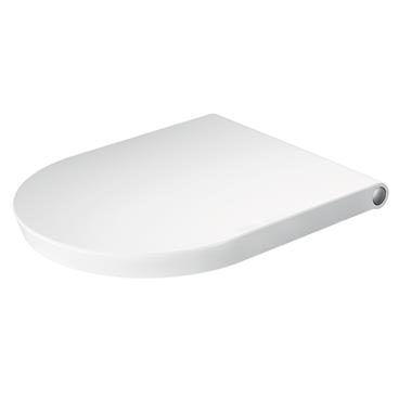 Toalettsits Duravit White Tulip 002709 Mjukstängande Hårdsits Vit