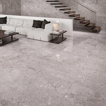 Klinker Tenfors Artic Gris Marmor Blank 78x158 cm