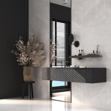 Klinker Tenfors Magda Blanco Marmor Blank 60x60 cm