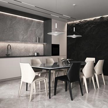 Klinker Tenfors Magda Perla Marmor Blank 60x60 cm