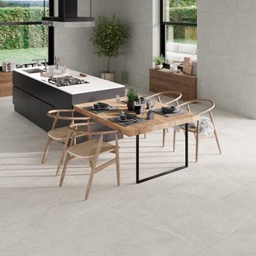Klinker Tenfors Bellevue White Marmor Matt 120x120 cm