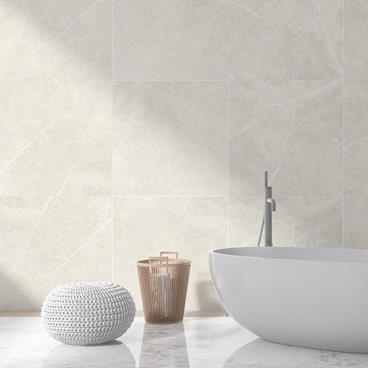 Klinker Tenfors Soapstone White Blank Marmor 60x60 cm