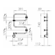 Handdukstork Pax TR-i Momento II IP44 Krom