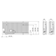 Oljefyllt Elelement Pax 22-304 Dubbel 500W 230V 400x300 mm Vit