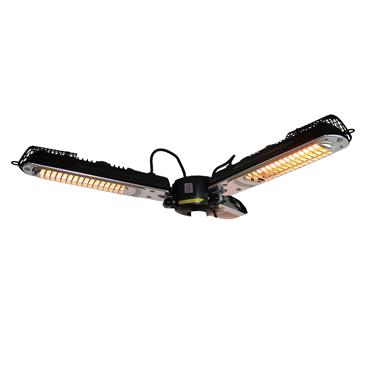 Terrassvärmare Hortus 2000 W Svart