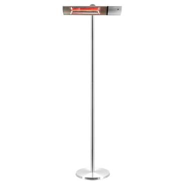 Terrassvärmare Hortus 500/1000/1500W RGT Silver med Fjärrkontroll
