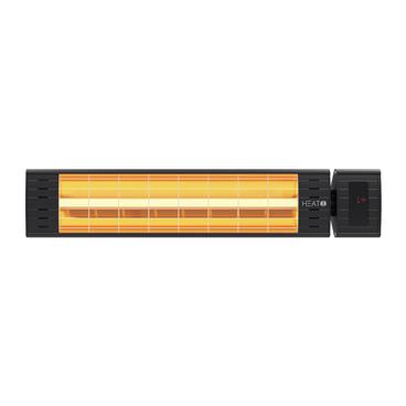 Terrassvärmare HEAT1 ECO Pro-line 2300W med Fjärrkontroll Svart