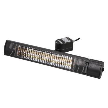 Terrassvärmare HEAT1 ECO Plus-line 2000W oscillerande Svart