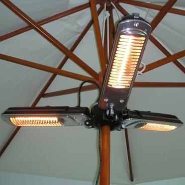 Parasollvärmare Termo Trio 650W/1300W/2000W